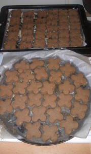 A batch of Arjen's Chilli Chocolate Shortbread cookies